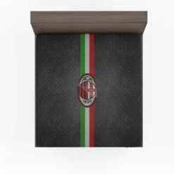 AC Milan Champions League Soccer Team Fitted Sheet
