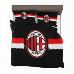 AC Milan Classic Football Club in Italy Bedding Set 1