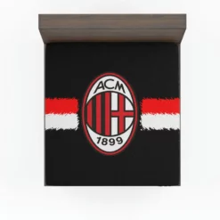 AC Milan Classic Football Club in Italy Fitted Sheet