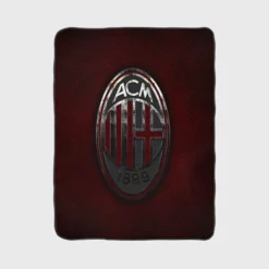 AC Milan Energetic Football Club Fleece Blanket 1