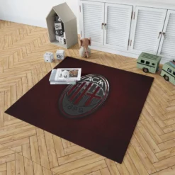 AC Milan Energetic Football Club Rug 1