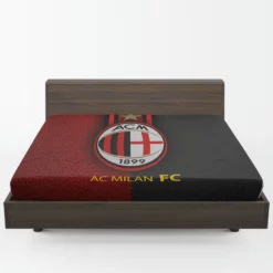 AC Milan Football Club Logo Fitted Sheet 1