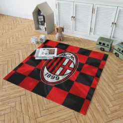 AC Milan Popular football Club in Italy Rug 1