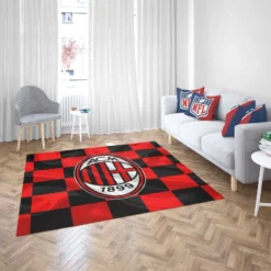 AC Milan Popular football Club in Italy Rug 2