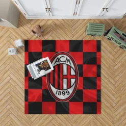 AC Milan Popular football Club in Italy Rug