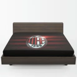 AC Milan Professional Football Team Fitted Sheet 1