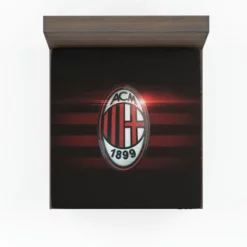 AC Milan Professional Football Team Fitted Sheet