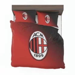 AC Milan Top Fan Following Football Club Bedding Set 1