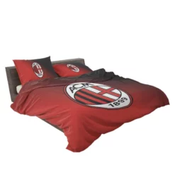 AC Milan Top Fan Following Football Club Bedding Set 2