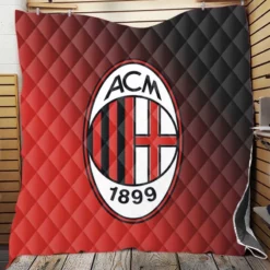 AC Milan Top Fan Following Football Club Quilt Blanket