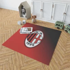 AC Milan Top Fan Following Football Club Rug 1