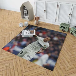 AS Monaco Football Player Kylian Mbappe Rug 1