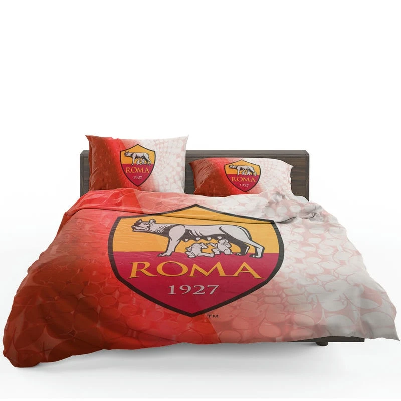 AS Roma Classic Football Club in Italy Bedding Set