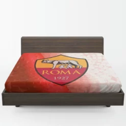 AS Roma Classic Football Club in Italy Fitted Sheet 1