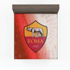 AS Roma Classic Football Club in Italy Fitted Sheet