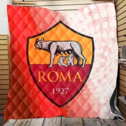 AS Roma Classic Football Club in Italy Quilt Blanket
