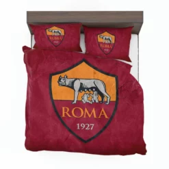 AS Roma Copa Italia Football Soccer Club Bedding Set 1