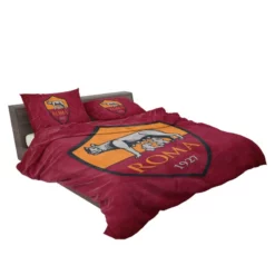 AS Roma Copa Italia Football Soccer Club Bedding Set 2