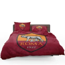 AS Roma Copa Italia Football Soccer Club Bedding Set