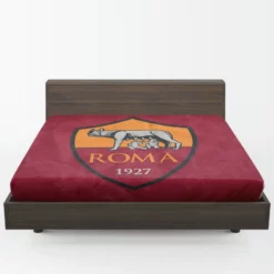 AS Roma Copa Italia Football Soccer Club Fitted Sheet 1