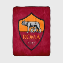 AS Roma Copa Italia Football Soccer Club Fleece Blanket 1