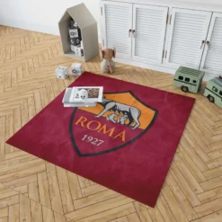 AS Roma Copa Italia Football Soccer Club Rug 1