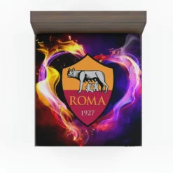 AS Roma Professional Football Soccer Team Fitted Sheet