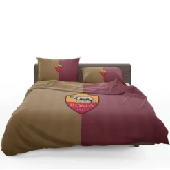 AS Roma Serie A Football Club In Italy Bedding Set