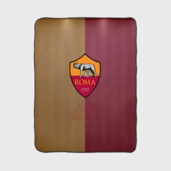 AS Roma Serie A Football Club In Italy Fleece Blanket 1