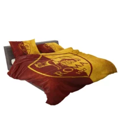 AS Roma Top Ranked Soccer Team in Italy Bedding Set 2