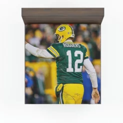 Aaron Rodgers Energetic NFL Player Fitted Sheet