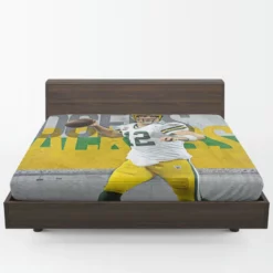 Aaron Rodgers NFL Green Bay Packers Club Fitted Sheet 1