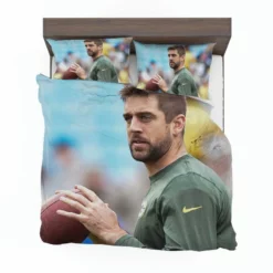 Aaron Rodgers Professional American Football Player Bedding Set 1