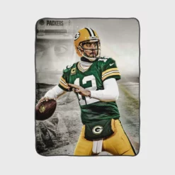 Aaron Rodgers Top Ranked NFL Player Fleece Blanket 1