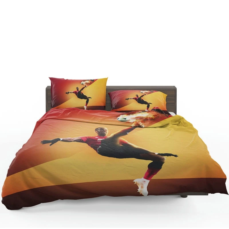 Active Football Player Paul Pogba Bedding Set