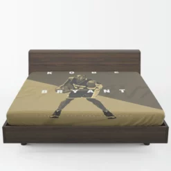Active NBA Basketball Player Kobe Bryant Fitted Sheet 1