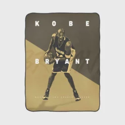 Active NBA Basketball Player Kobe Bryant Fleece Blanket 1