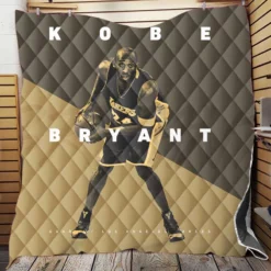 Active NBA Basketball Player Kobe Bryant Quilt Blanket