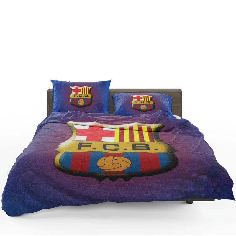 Active Soccer Club FC Barcelona Bedding Set