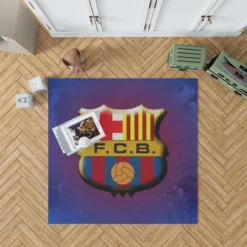 Active Soccer Club FC Barcelona Rug