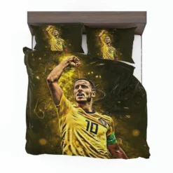 Active Soccer Player Eden Hazard Bedding Set 1