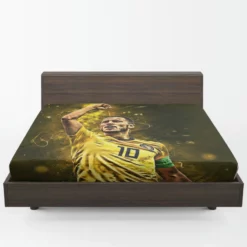 Active Soccer Player Eden Hazard Fitted Sheet 1