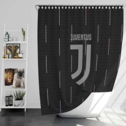 Active Soccer Team Juventus FC Shower Curtain