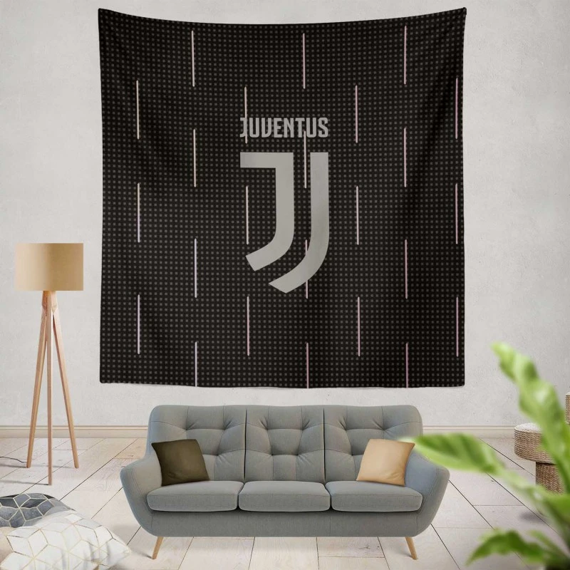 Active Soccer Team Juventus FC Tapestry