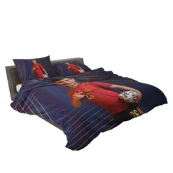 Active Spanish Football Player Pedri Bedding Set 2