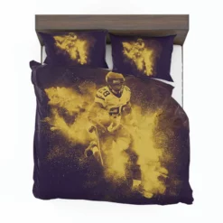 Adrian Peterson Ethical Player in Minnesota Vikings Bedding Set 1