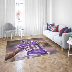 Adrian Peterson Popular NFL Player Rug 2