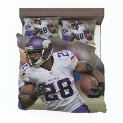 Adrian Peterson Professional American Football Player Bedding Set 1