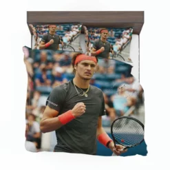 Alexander Zverev Populer Tennis Player in Germany Bedding Set 1