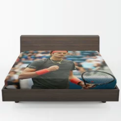 Alexander Zverev Populer Tennis Player in Germany Fitted Sheet 1